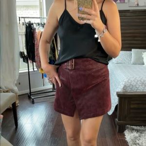 New Ari Wrap Mini Skirt from Free People